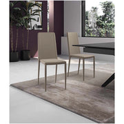 Sedia in similpelle Cleo 40cm X 42cm H 96cm Stones