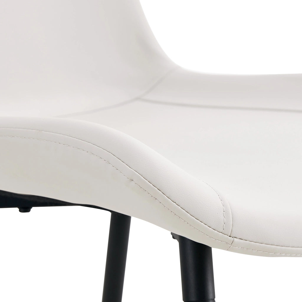 Set tavolo rotondo 100 cm con inserto in vetro e ripiano in vetro; MDF nero e bianco