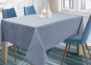 Tovaglia Per Salotto Cucina In Miros Misto Cotone Made In Italy Millerighe RP - 140x180 - Blu