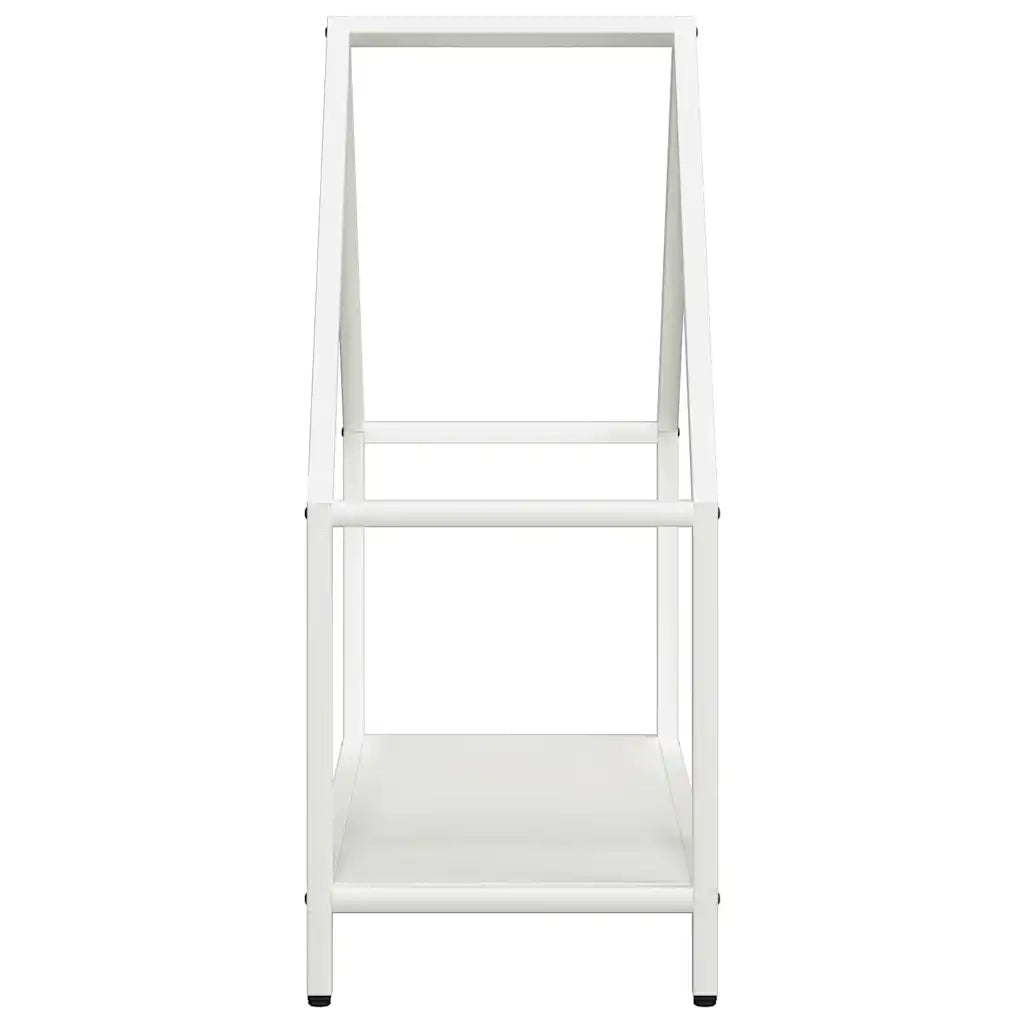 Rastrelliera per Legna da Ardere Bianca 60x25x60 cm CFW9012674