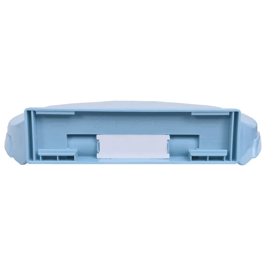 Sedile WC ovale blu con chiusura ammortizzata 02_0002923