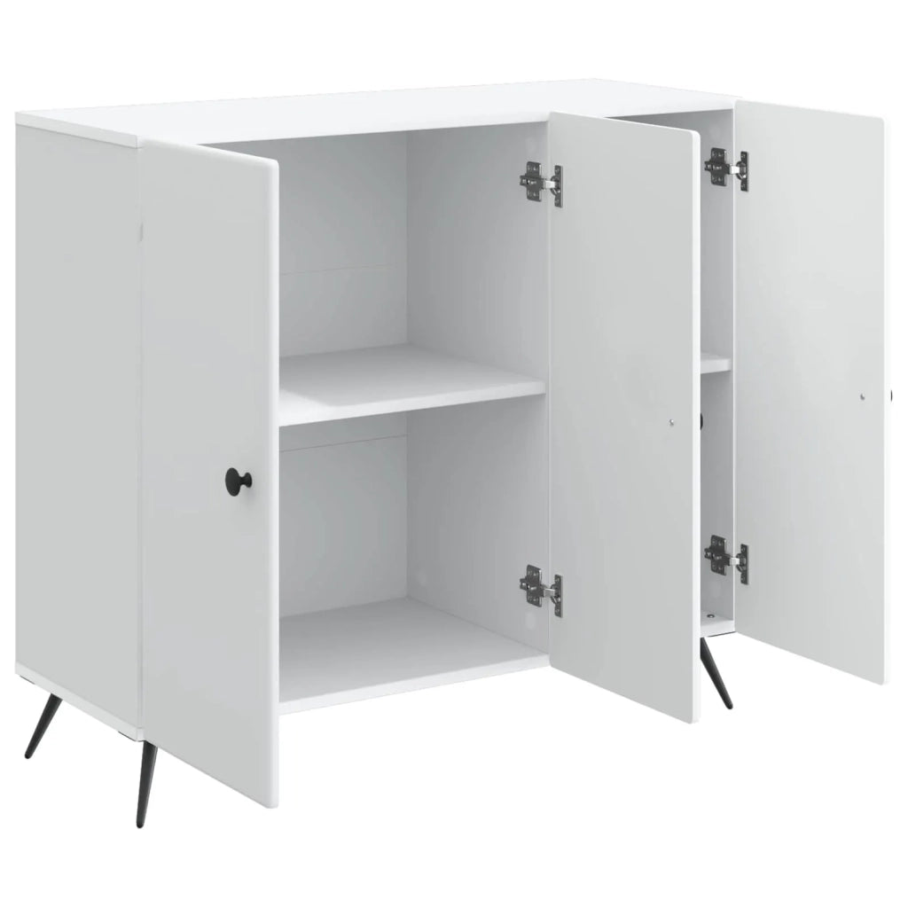 Credenza Bianco 89 x 34,5 x 80 cm Legno ingegnerizzato 895565