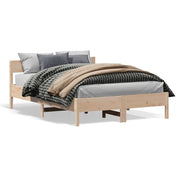 Letto senza Materasso-Struttura Letto 150x200 cm in Legno Massello di Pino 527139