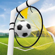Obiettivo da Calcio 45cm di Diametro per Allenamento del Portiere - Migliora la Precisazione nel Colpo - Facile da Montare e Smontare - Giallo