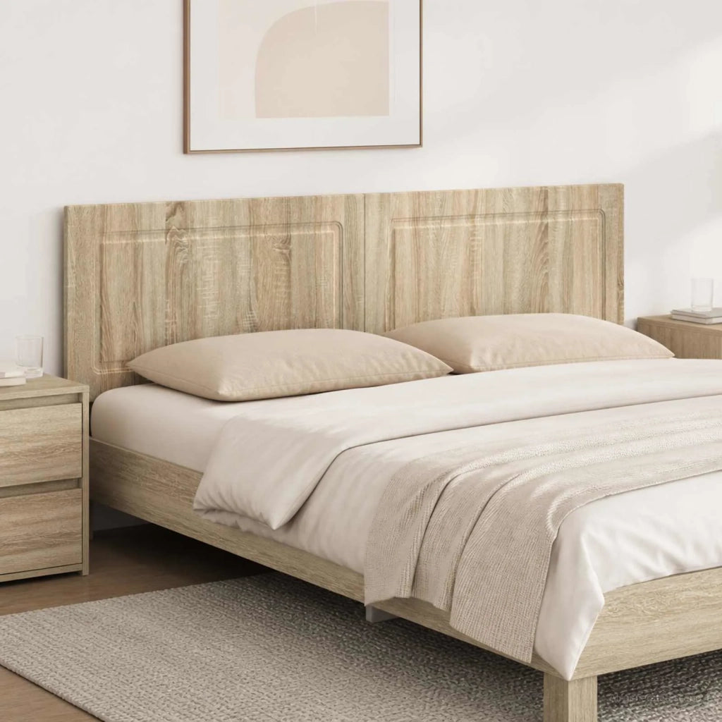 Testiera da Muro UTRECHT Rovere Sonoma Legno ingegnerizzato 897817