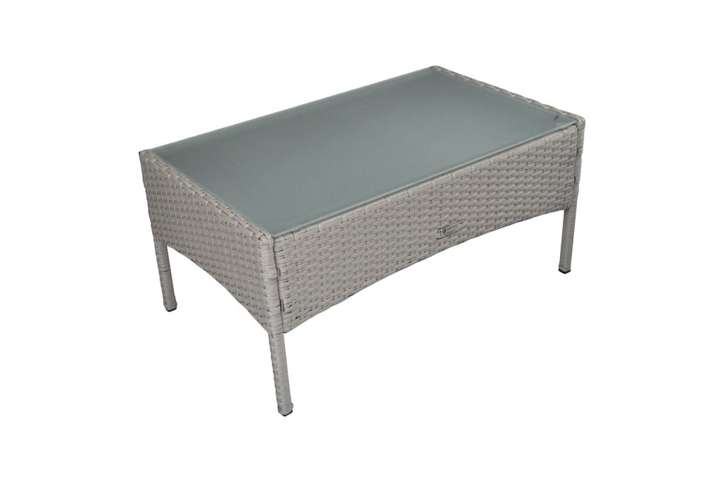 Salotto da giardino in rattan, set di divani da esterno in polyrattan tortora - Erica - RT-E03ZB