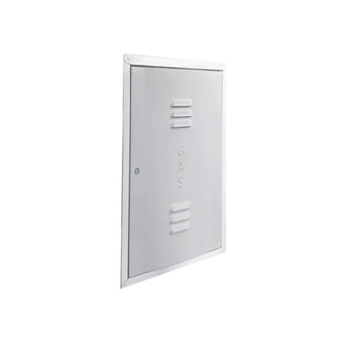 SPORTELLO PER PROTEZIONE CONTATORE GAS ZINCATO- cm 50x40x4,2 (HxLxP)- FERRA- pezzi 1