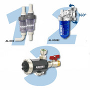 KIT NEUTRALIZZATORE   DOSATORE   DEFANGATORE ALBATREX SANITARI SALVA CALDAIA - UNIVERSALE