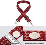 Accessori DIY per borse a spalla - Regolabile 80-140 cm - Cinturino 3,8 cm Largo - Cinturino per borse a mano - Colorato