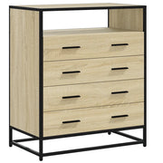 Cassettiera Rovere Sonoma 70x41x83,5 cm in Legno Multistrato CFW8805887