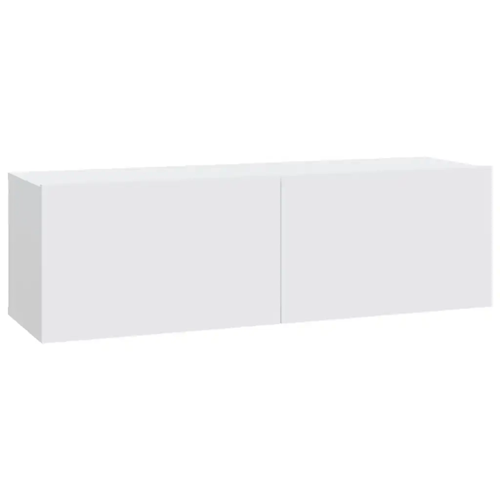 Set di Mobili Porta TV 6 pz-Set di 6 Credenza per TV Bianco in Legno Multistrato 280648