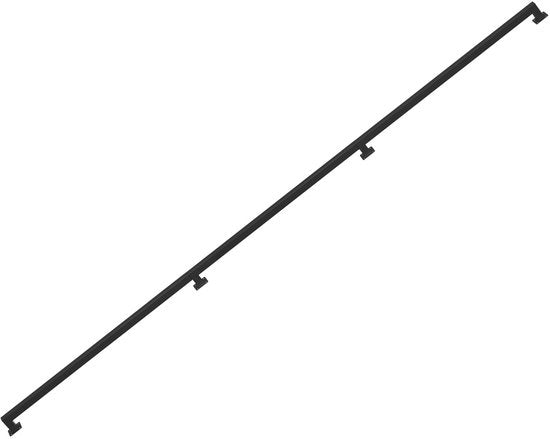 Trappe a doppia anta 360 cm Bicamera Bicamera Nero