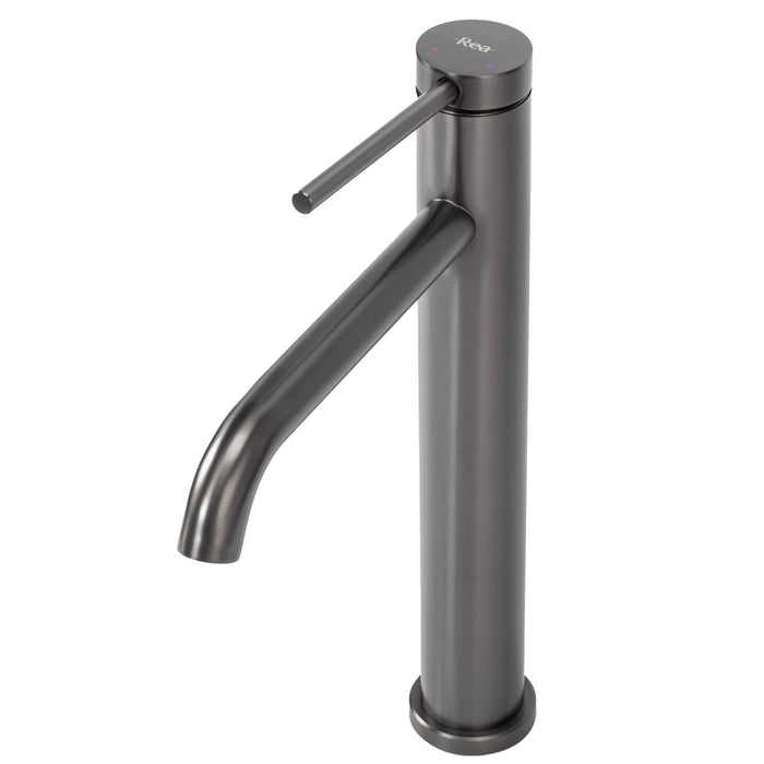 Rubinetto Da Lavabo Rea Clif Titanium High