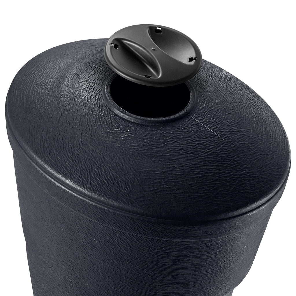 Serbatoio per acqua piovana KADAX da 270 litri, contenitore per acqua, kit di collegamento, rubinetto