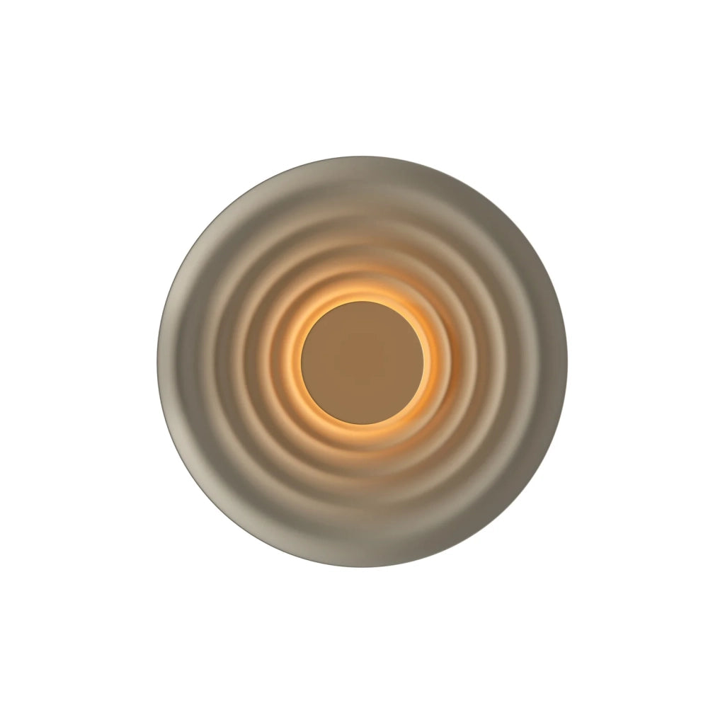 Applique Contemporanea Nami Alluminio Nero Led 6W 2700K Ip20 D40