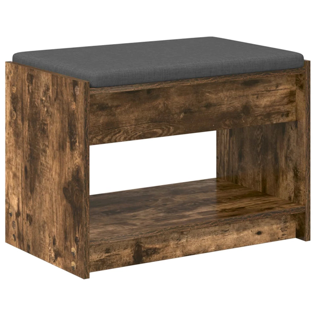 Panca per ingresso Quercia Affumicata 63 x 38 x 45 cm 891572