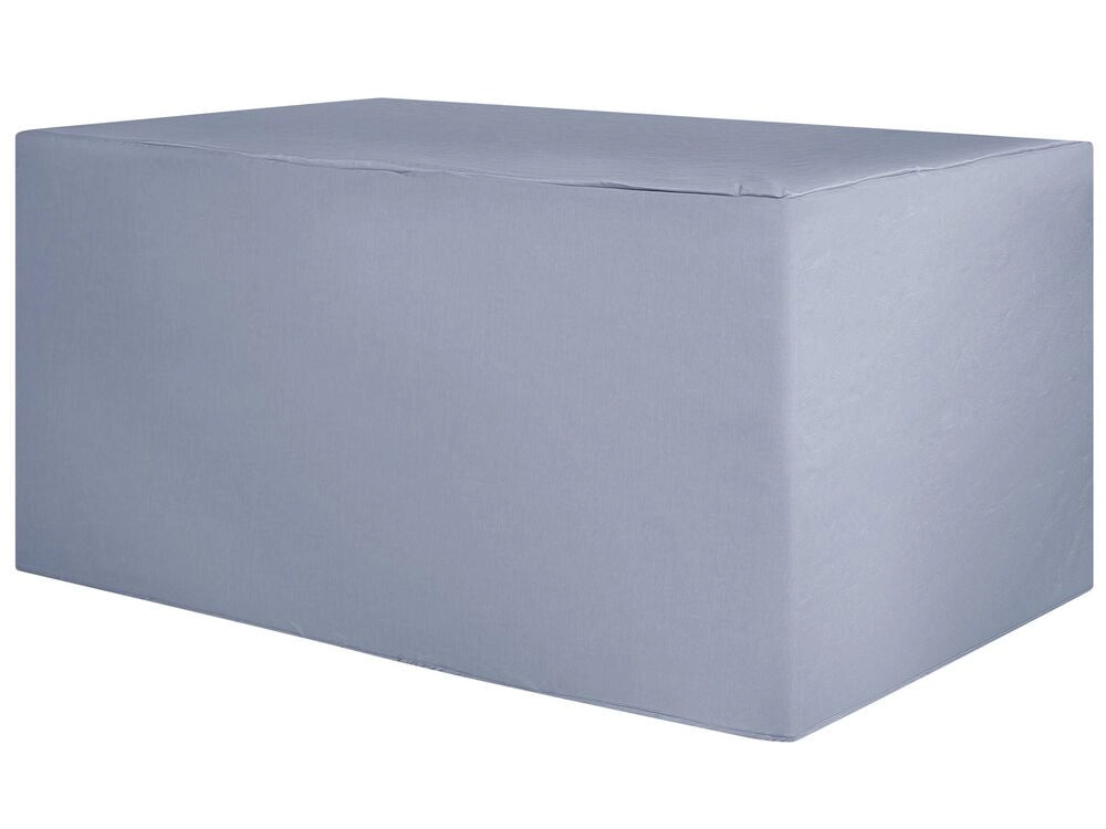 Copertura impermeabile per mobili da giardino Tessuto rivestito in PVC grigio 169 x 88 x 83 cm