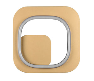 Applique da Interno a LED in Metallo Nero e Oro