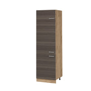 Vicco Armadio frigorifero Grigio nobile 60 cm