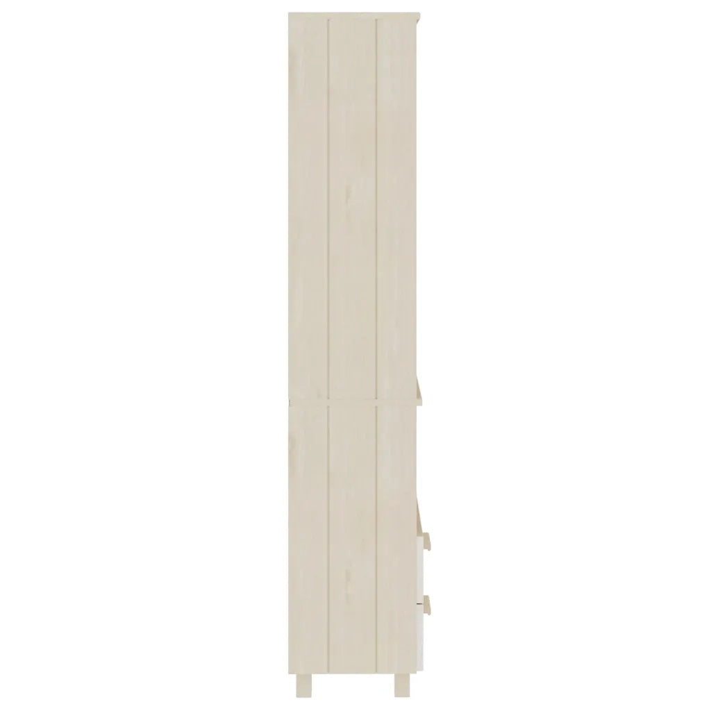 Credenza Marrone Miele 60x35x180 cm in Legno Massello di Pino cod mxl 13308