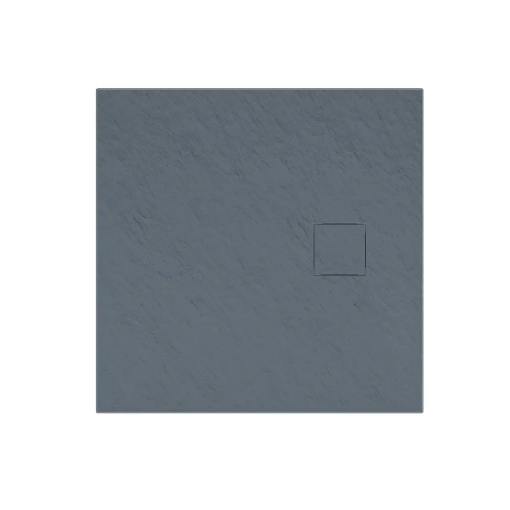 Piatto doccia 90x90 cm colore grigio effetto pietra | Samos