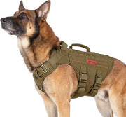 Harnas anti-pulsa per cani grandi/midi, regolabile, con cinturino pettorale e 2 maniglie
