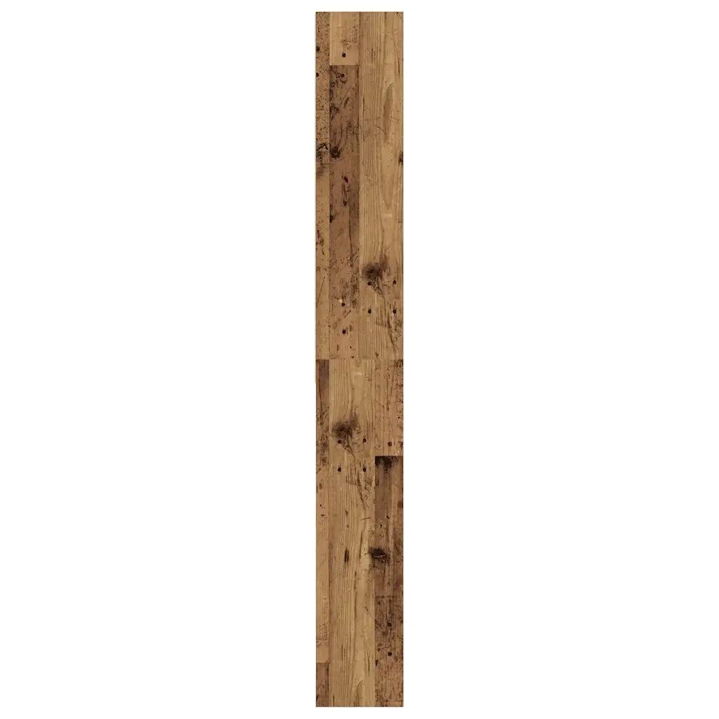 Mobile per Lavatrice Legno Antico 64x24x190 cm CFW1317130