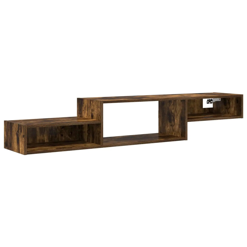 Mobile TV da Parete A parete Rovere Fumo 150 x 28 x 26 cm