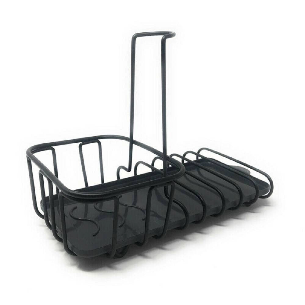 Trade Shop - Organizer Accessori Da Lavello Cucina Porta Spugnetta Spugne Con Sgocciolatoio -