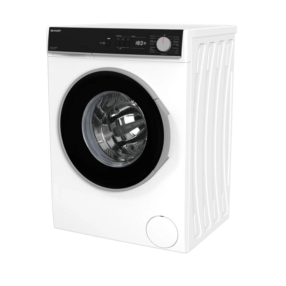 Lavatrice Sharp ESNFA714BW1NA libera installazione 7 kg 1400 giri motore inverter classe A