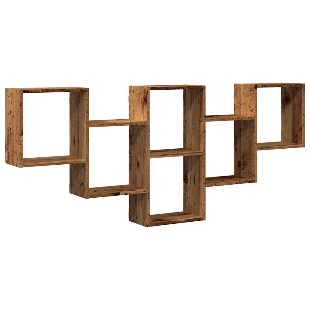 vidaXL Scaffale a Parete Legno Vecchio 159x18x66 cm in Truciolato