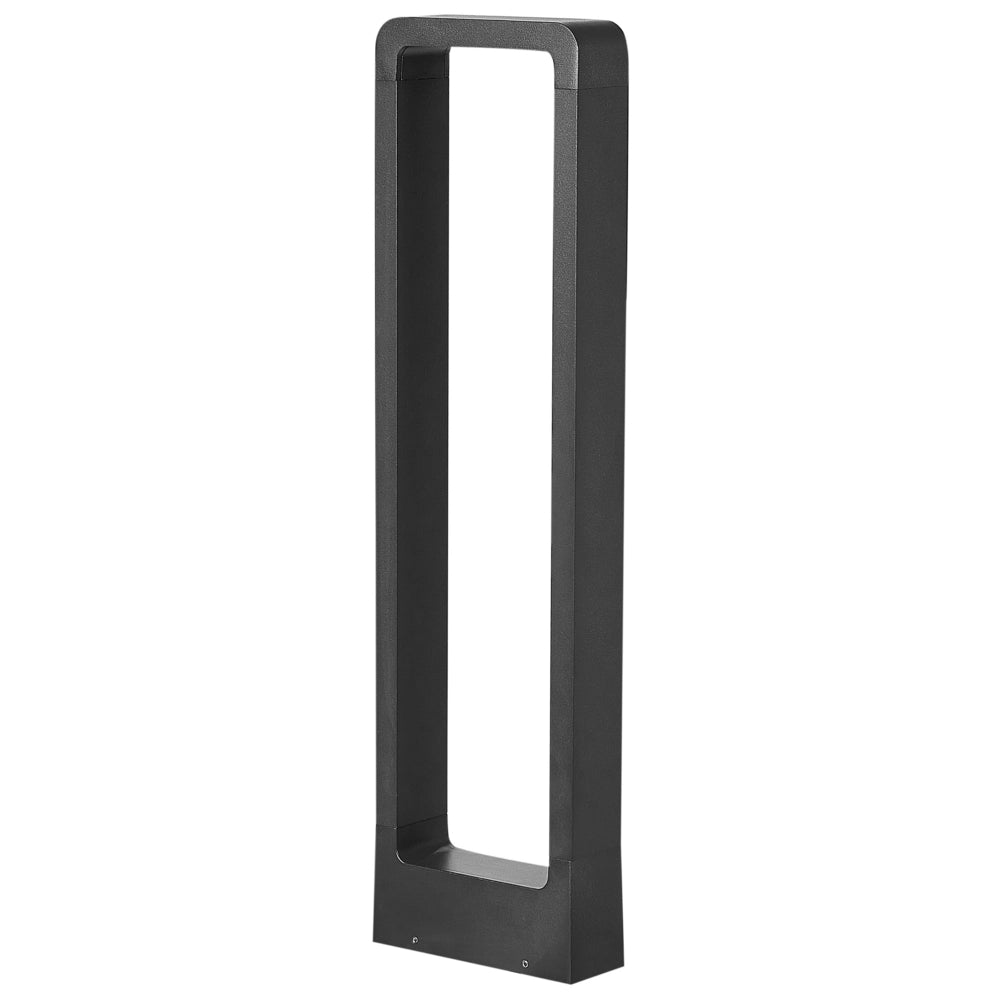 Dissuasore di luce in alluminio nero 60 cm LED Lampada per sentieri Illuminazione esterna del giardino Design moderno