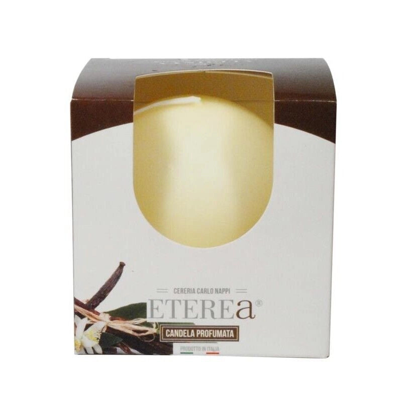 SFERE IN CERA DA 8 CM VANIGLIA