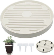 Carrello per piante - vettura per vaso di fiori - 120 kg - beige