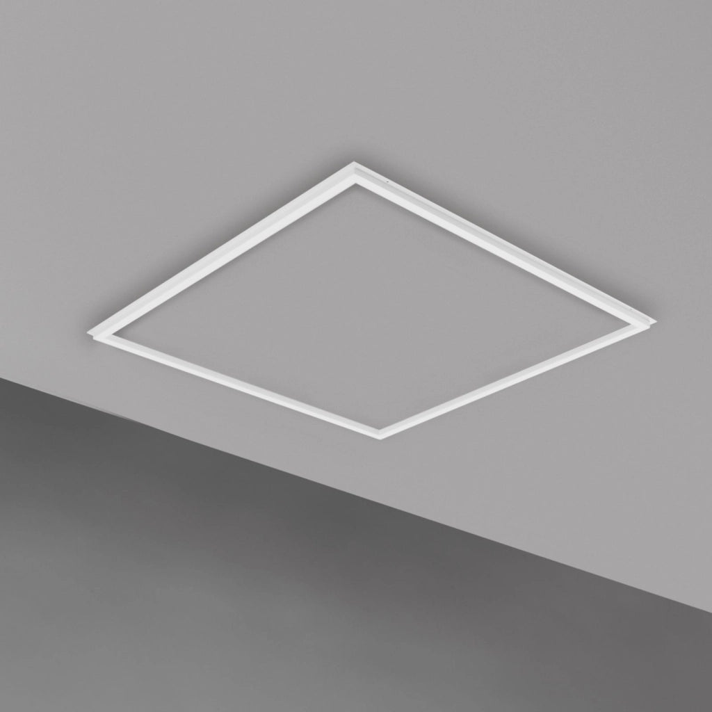 PANNELLO LED PANEL BIANCO IN ALLUMINIO 42W 4822LM CCT 3000K 4000K 6500K 59,1X59,1CM
