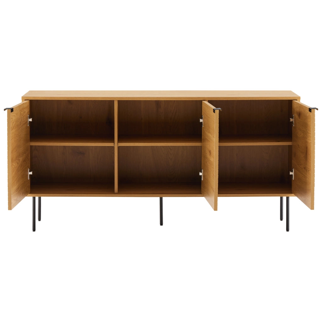 Credenza in legno a 3 ante 150cm STINNA