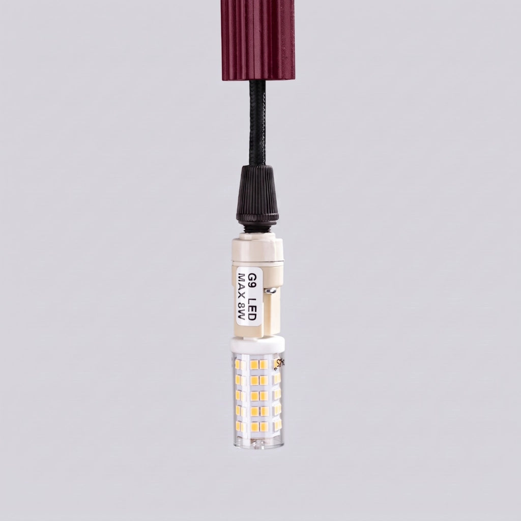 Lampada a sospensione ARCHE 1 bordeaux