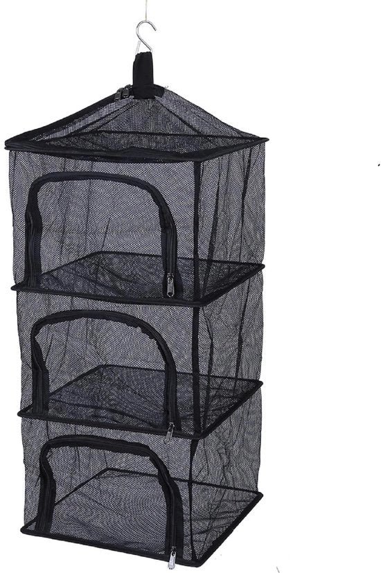 Droognet Opvouwabile - Reticolo a Maglia - Scaffale per Asciugare - Reticolo a Maglia Portatile - Scaffale per Asciugare - Dimensioni 36 x 36 x 69 cm
