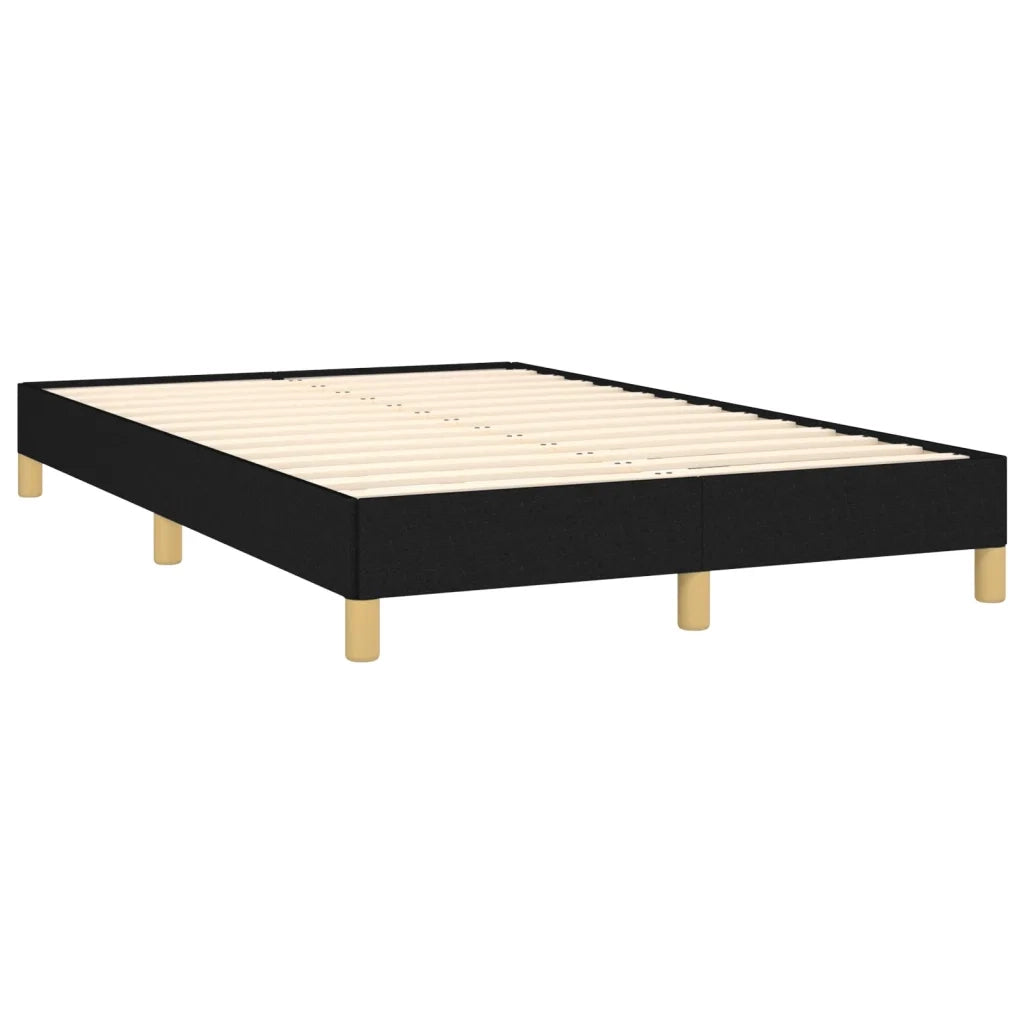 Giroletto senza Materasso Nero 120x200 cm Tessuto 346804