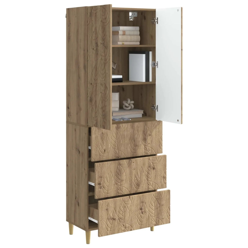 Set di armadi 2 pcs Rovere Artigianale 66 x 34,5 x 90 cm 3416726