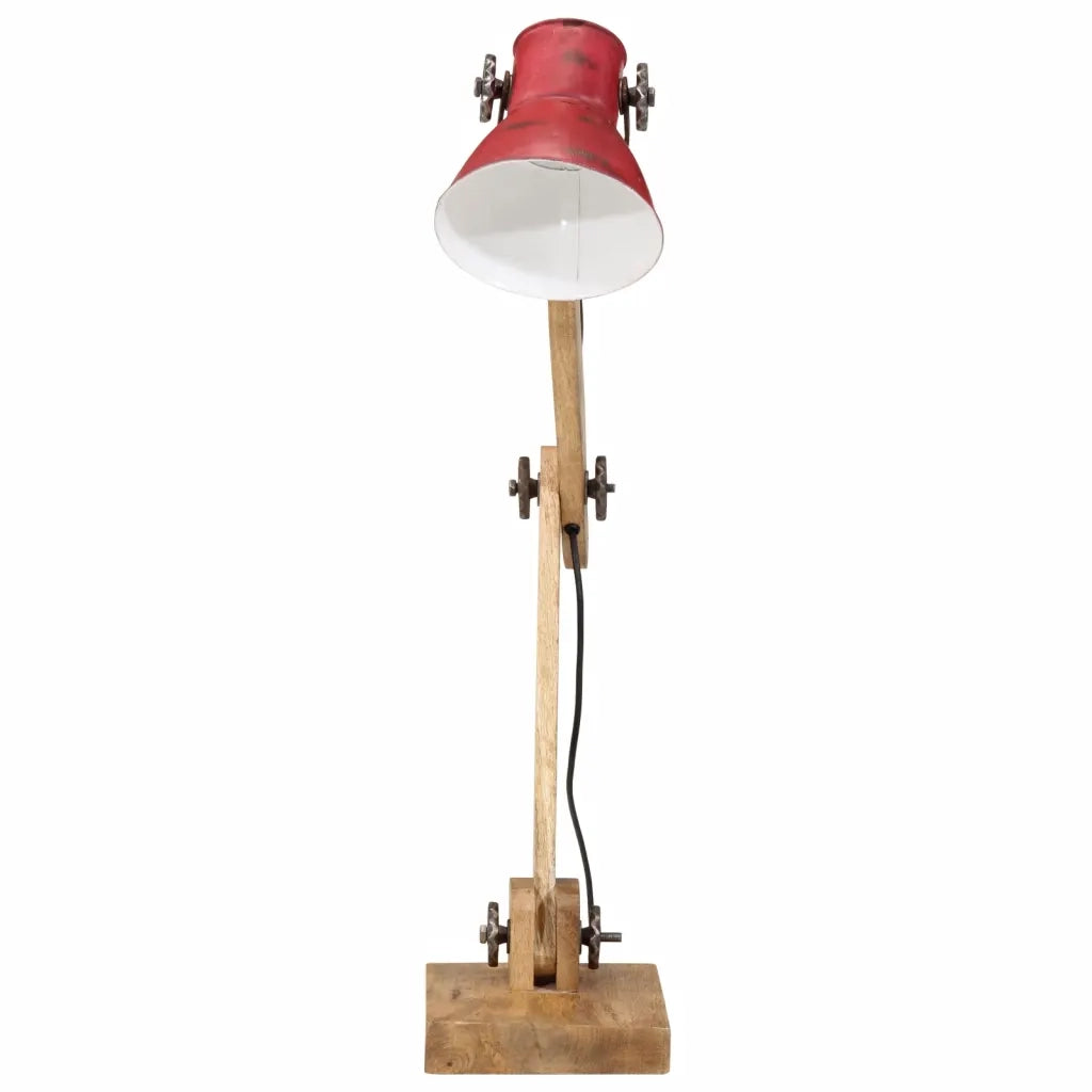 Lampada da Scrivania 25 W Rosso Anticato 23x18x96 cm E27 CFW6226603