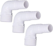Adattatori per vasca idromassaggio 3 in 1, 90 gradi, sostituzione per filtro idromassaggio, adatti per adattatori Hayward - SPX1105Z3, SPX1105Z4, SPX1091Z7