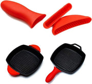 Hula non-slip pot houder per pentole calde - utensili da cucina - supporto anti-slip - rosso - cottura - protezione