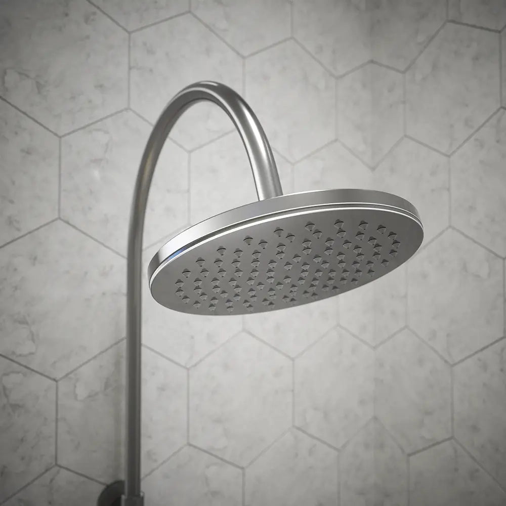 Colonna doccia soffione 20 cm con finitura cromata | Piave