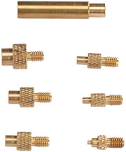 Soldeerbout per Insert - Set di punte per M2 M2.5 M3 M4 M5 M6 - 1/4 Pollici M8 936 - Faccia a Faccia in Ottone - Facile da utilizzare - Parti 3D stampate.