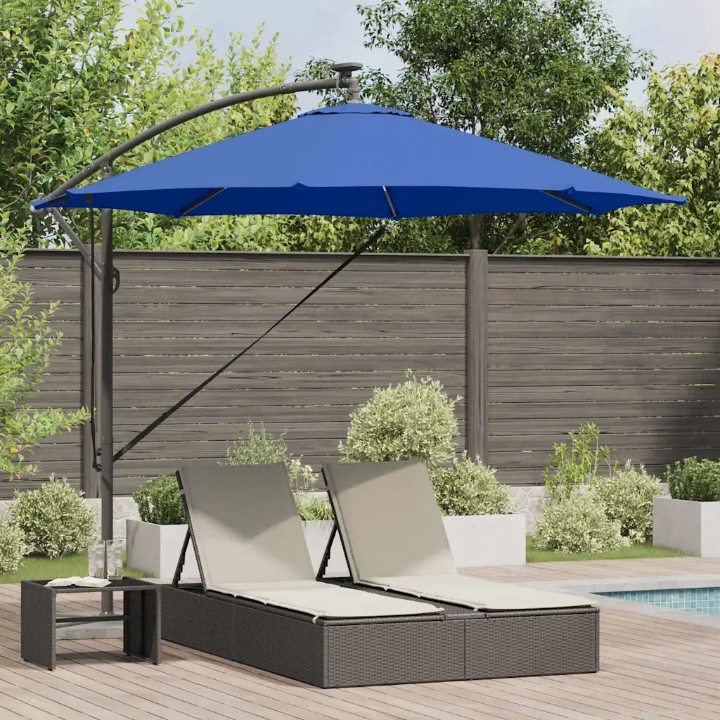 Ombrellone Azzurro 294 x 294 x 248 cm Poliestere e Alluminio 42003388