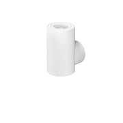 Applique a Parete ONE GU10 Wall 38 Gradi Bianco Opaco – Design Cilindrico Moderno per Illuminazione Interna d'Ambiente - Rif. ONE-W-GU10-38-BM