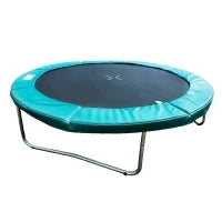 Homcom Copertura di protezione per trampolino elastico, Verde, Ø305cm