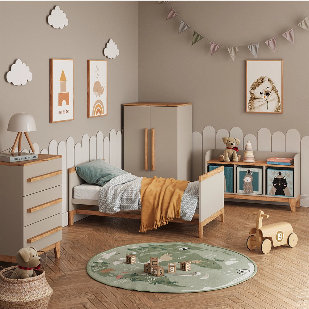 Vitalispa culla neonato Cashmere/Artigianale 70x140 cm con materasso