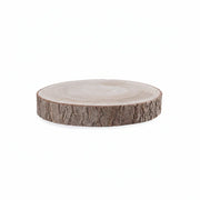 Piatto decorativo Marvin in legno Ø23x3h